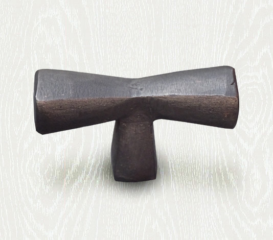 bronzen meubelknop landelijk meubelbeslag